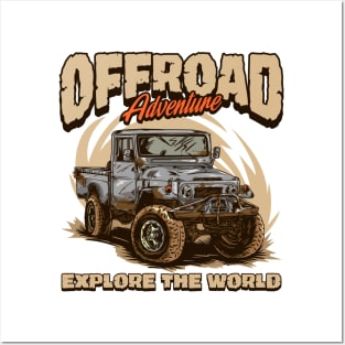 Toyota Land Cruiser FJ45 Pickup Posters and Art